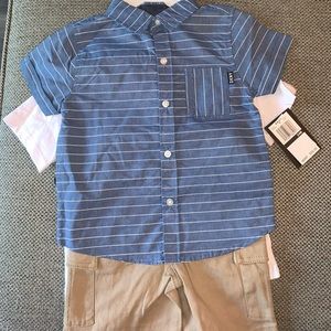 DKNY Three piece baby boy set